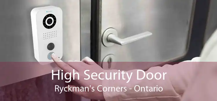 High Security Door Ryckman's Corners - Ontario