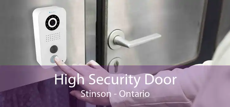 High Security Door Stinson - Ontario