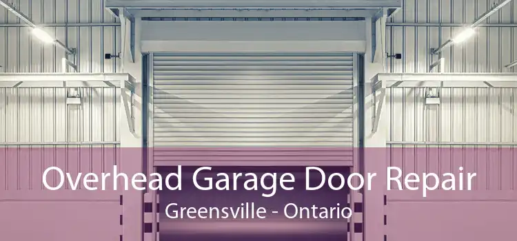 Overhead Garage Door Repair Greensville - Ontario
