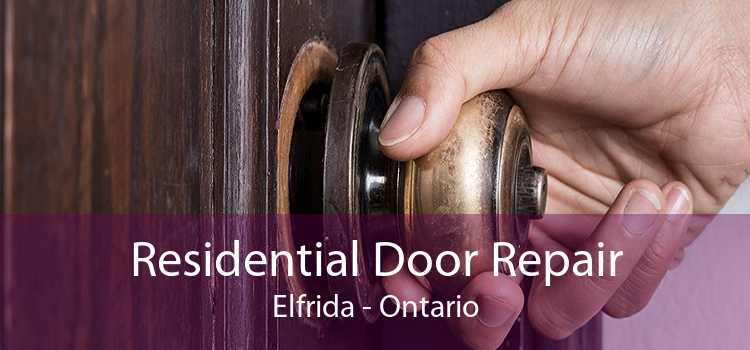 Residential Door Repair Elfrida - Ontario
