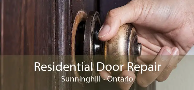 Residential Door Repair Sunninghill - Ontario