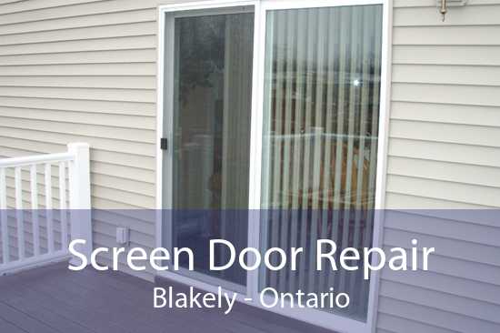 Screen Door Repair Blakely - Ontario