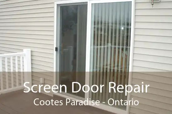 Screen Door Repair Cootes Paradise - Ontario