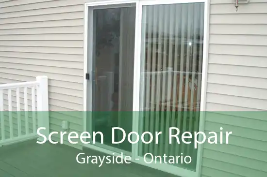 Screen Door Repair Grayside - Ontario