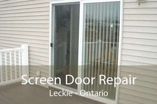 Screen Door Repair Leckie - Ontario