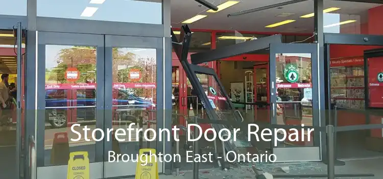 Storefront Door Repair Broughton East - Ontario