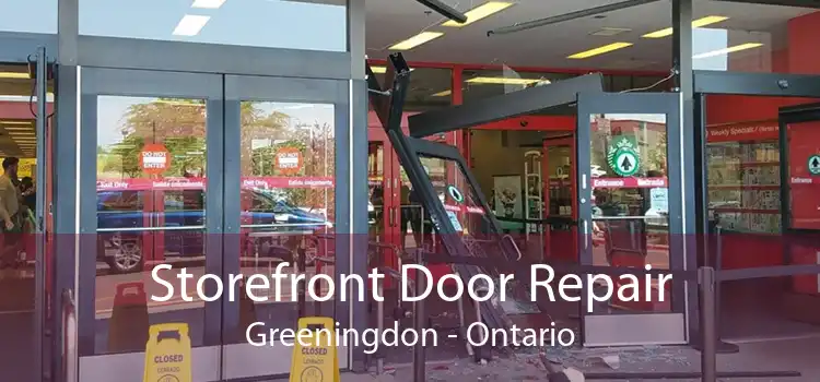 Storefront Door Repair Greeningdon - Ontario