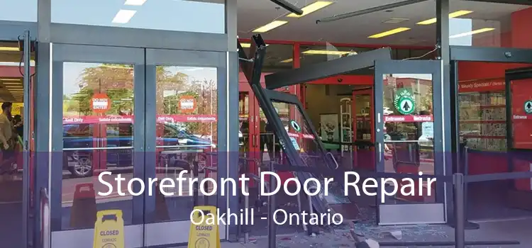 Storefront Door Repair Oakhill - Ontario