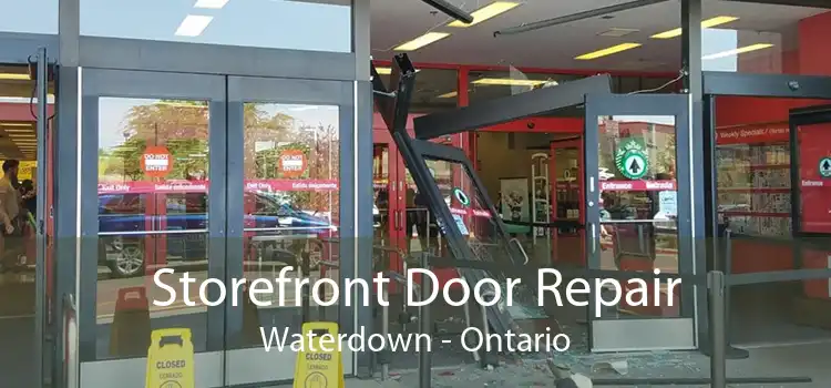 Storefront Door Repair Waterdown - Ontario